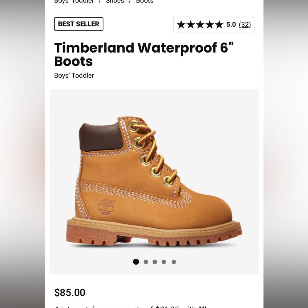 Timberland Boots (Boys)